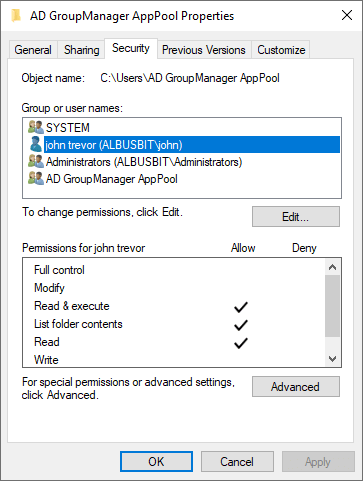 NTFS Permissions