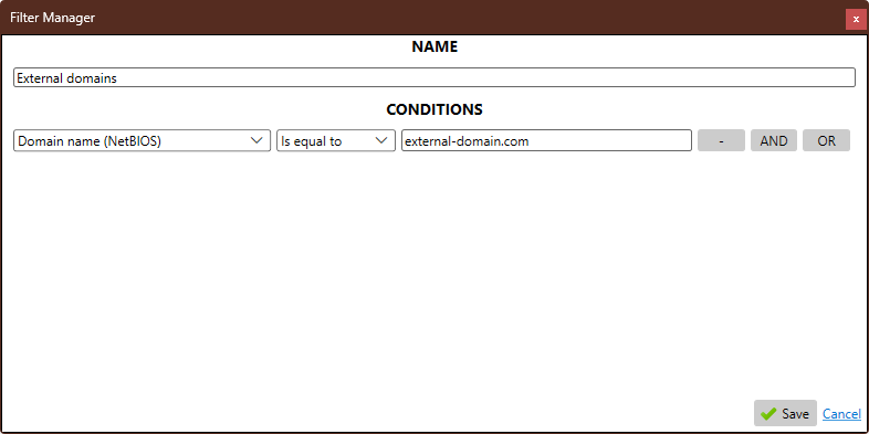 External access monitoring